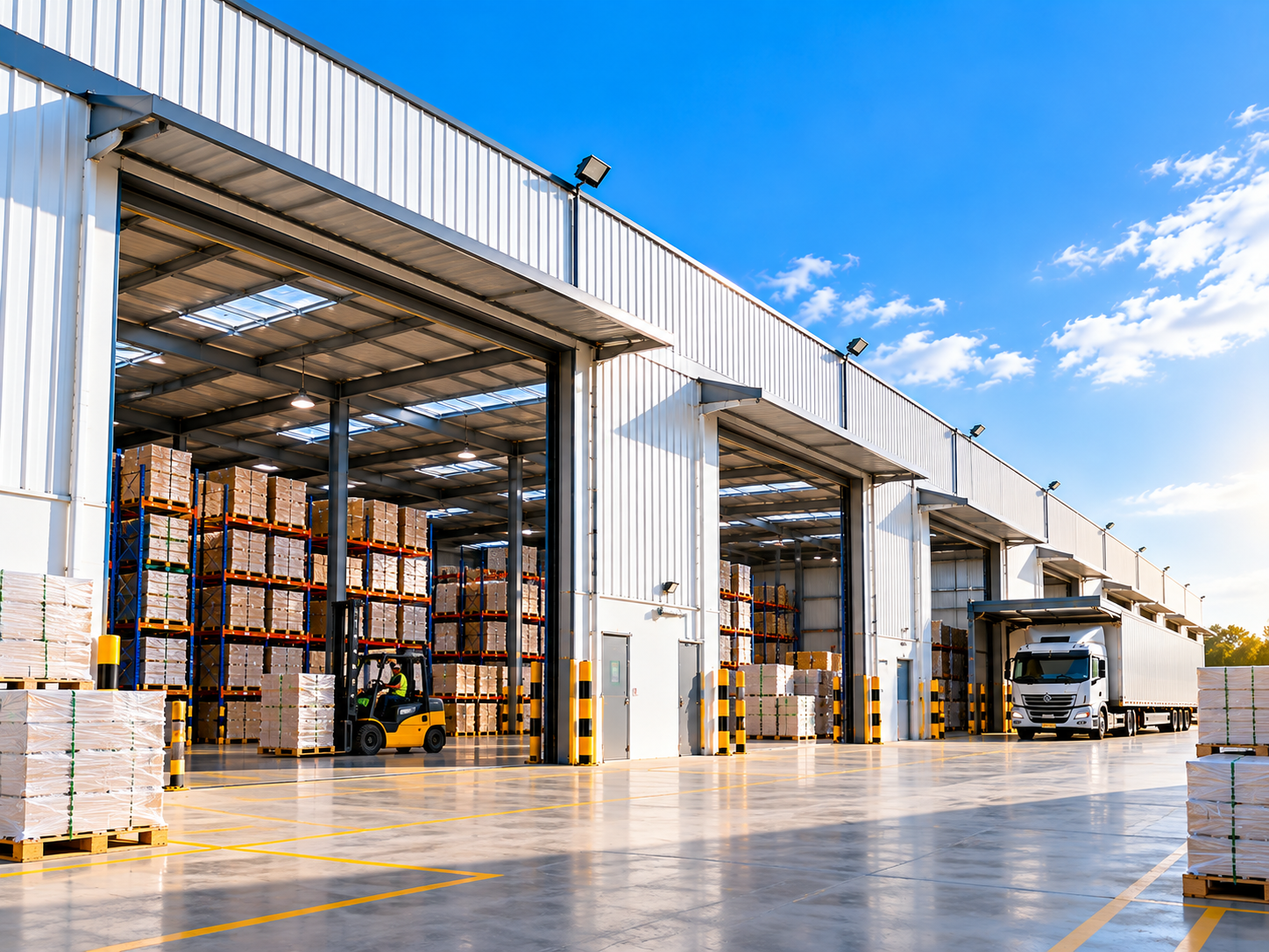Warehouse loading facility